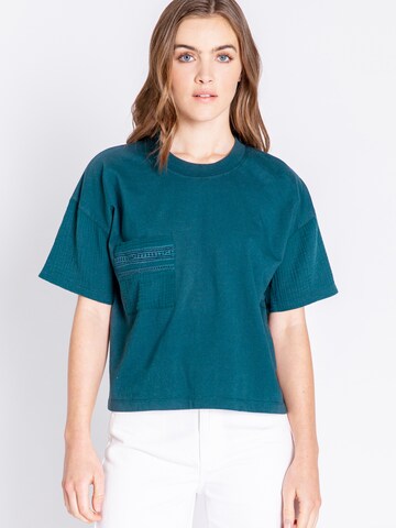 PJ Salvage Shirt in Blauw: voorkant