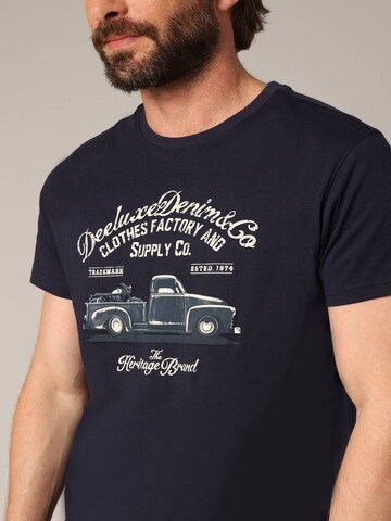 Deeluxe Shirt 'Truck' in Blauw