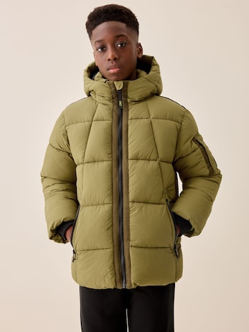 Next Jacke in Grün: Vorderseite