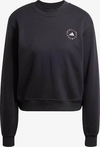 ADIDAS BY STELLA MCCARTNEY - Camiseta deportiva 'Regular' en negro: frente