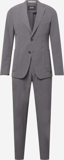 Costum 'P-Hanry-WG-214' BOSS pe gri amestecat, Vizualizare produs
