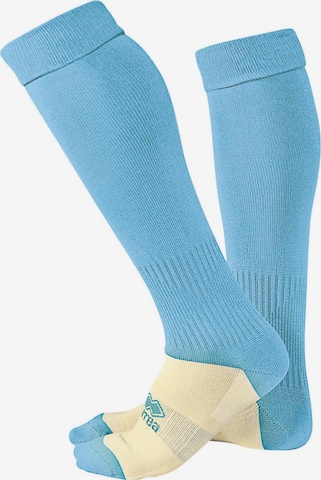 Errea Sports socks in Blue: front