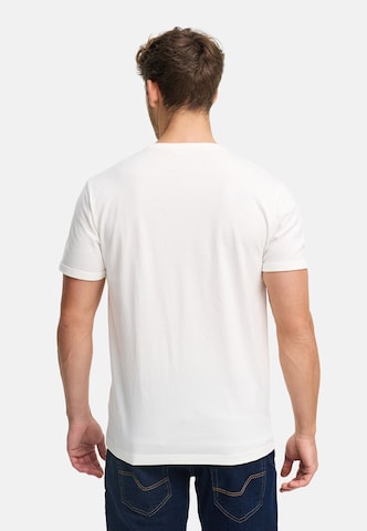 INDICODE JEANS Shirt 'INHerbst' in Wit