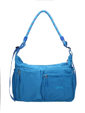 Borsa a spalla di GianMarco Venturi in blu