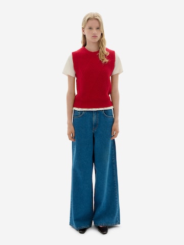 Thinking MU - Pullover 'Kaia' em vermelho