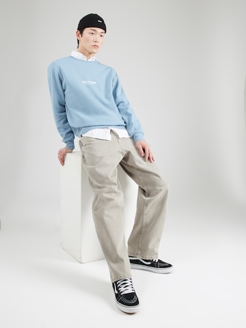 JACK & JONES Sweatshirt 'JWHVESTERBRO' in Blau