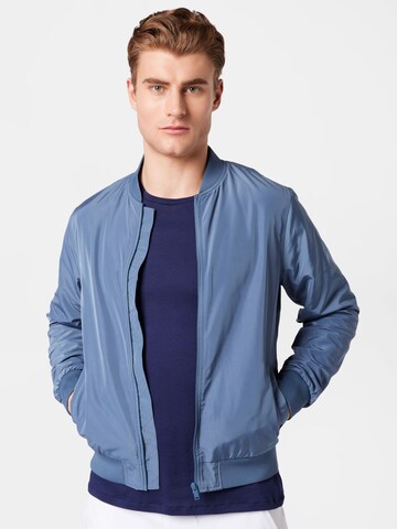 BURTON MENSWEAR LONDON Between-season jacket in Blue: front