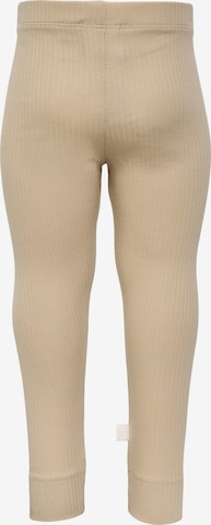 Coupe slim Leggings Hummel en beige