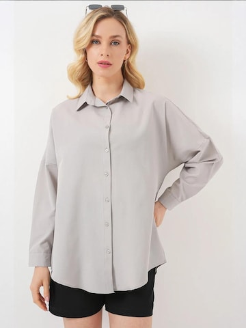 Bigdart - Blusa em cinzento: frente