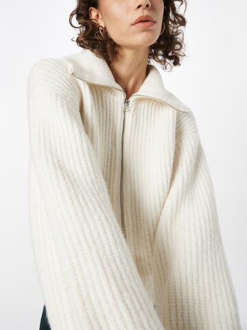 WEEKDAY Knit Cardigan 'Brielle' in White