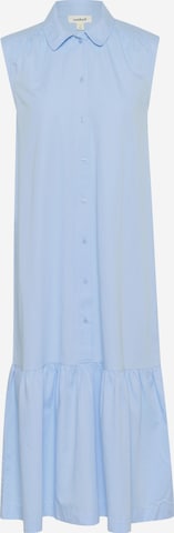 Robe-chemise SOAKED IN LUXURY en bleu : devant