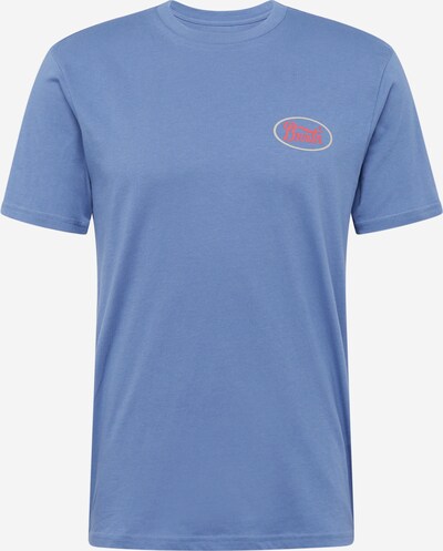 Brixton Shirt in Smoke blue / Orange / Wool white, Item view