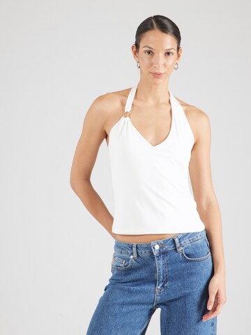 Top di Abercrombie & Fitch in beige: frontale