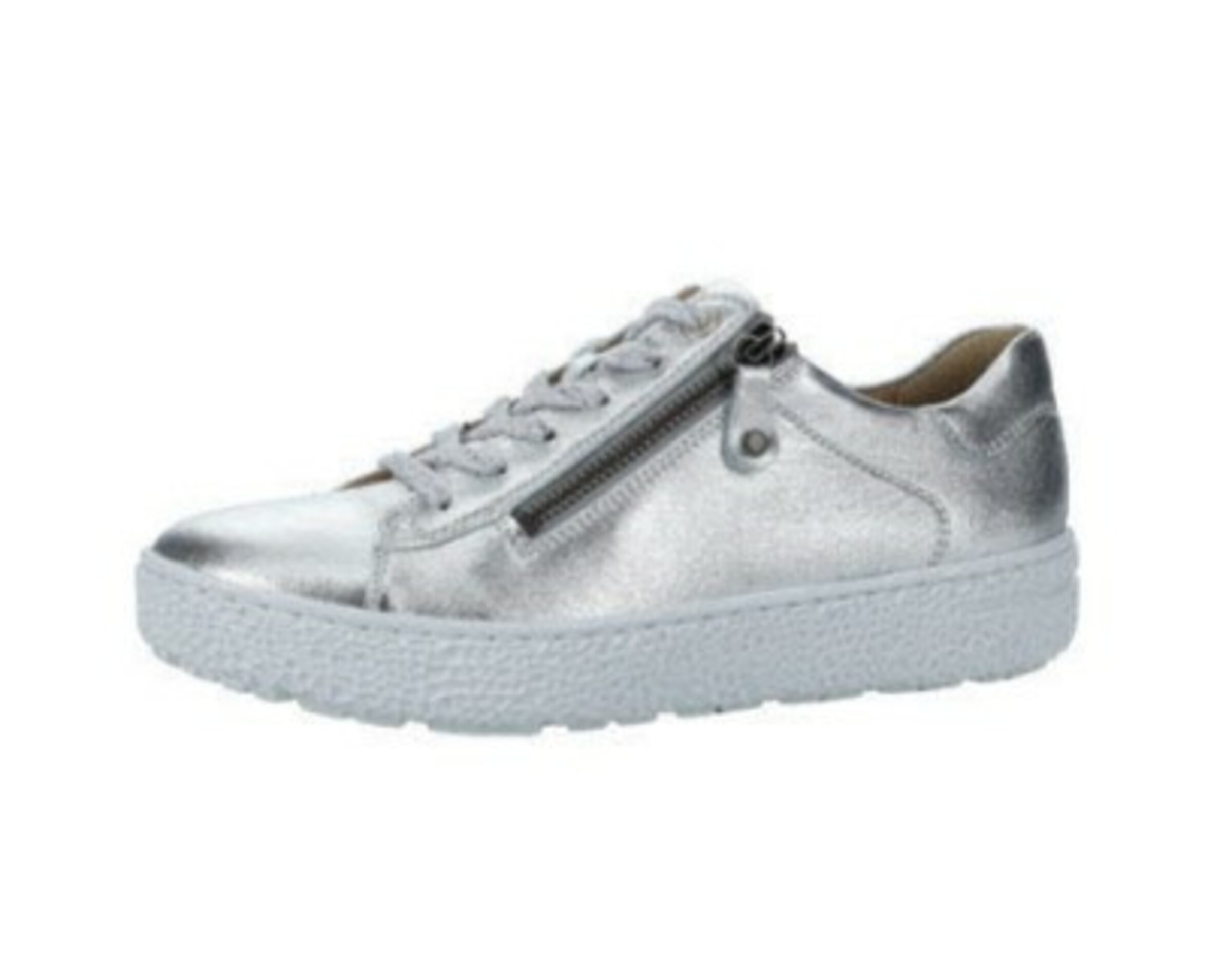 Hartjes Sneaker in Silber: Vorderseite