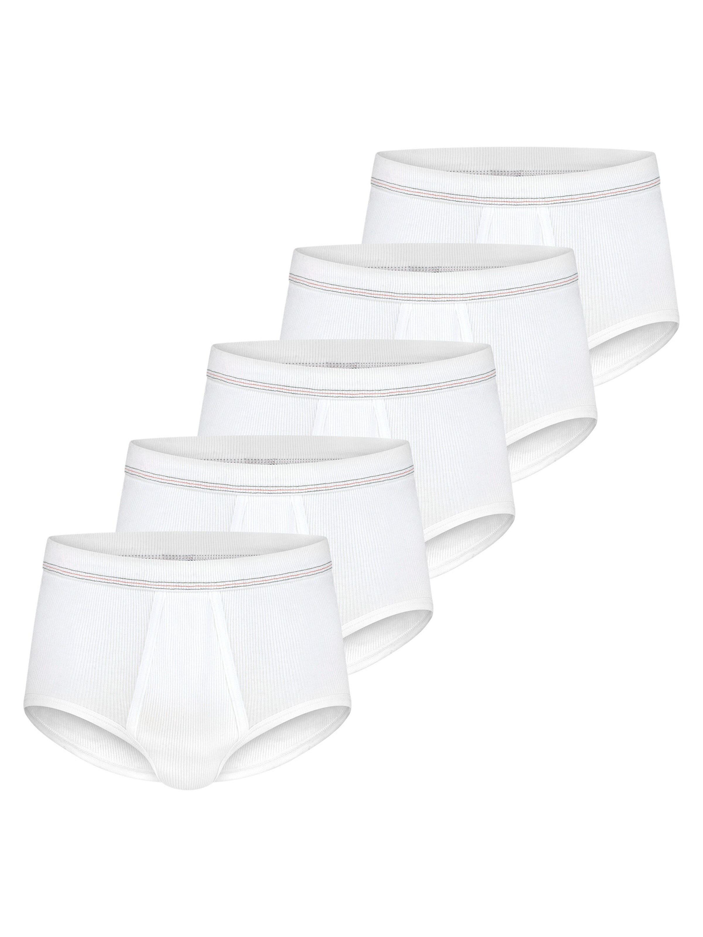 CON-TA Slip 'Doppelripp'‌‌‌‌‌‌‌‌ in Weiß: Vorderseite