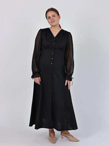 haillo.cz Evening Dress 'Fabiana' in Black: front