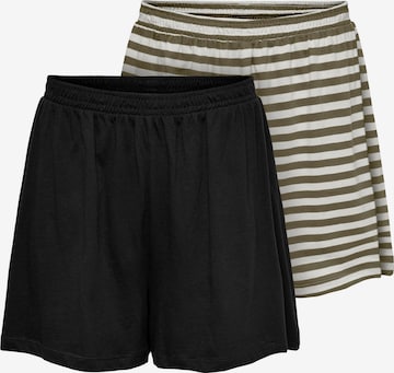 ONLY Loosefit Shorts 'MAY' in Grün: predná strana