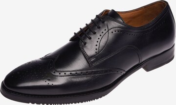 Gordon & Bros Schnürschuh in Schwarz: predná strana