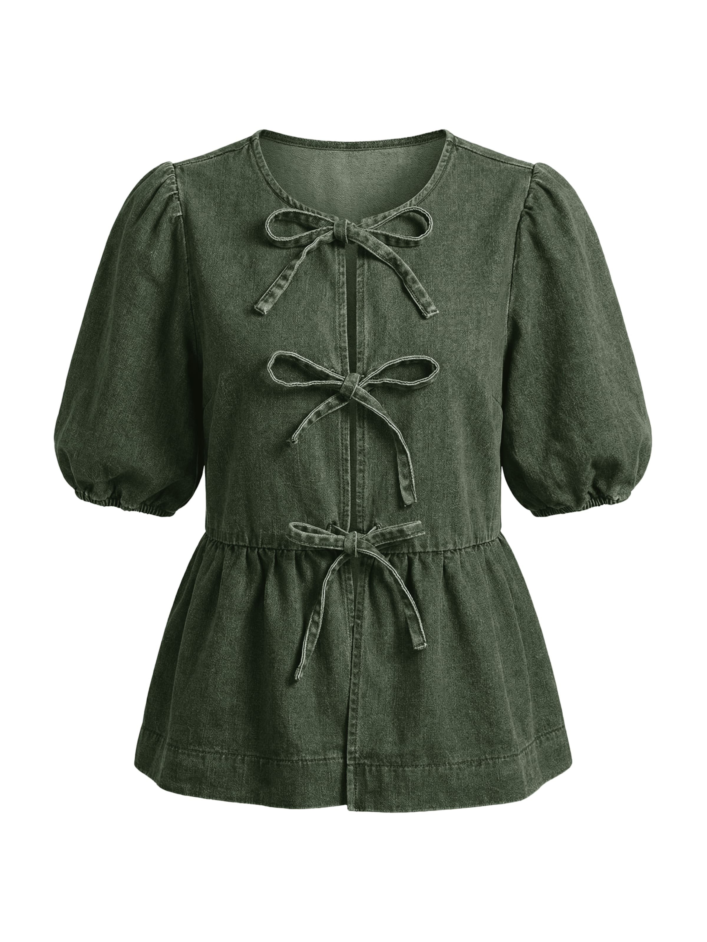 Imily Bela Blúz - zöld: elől