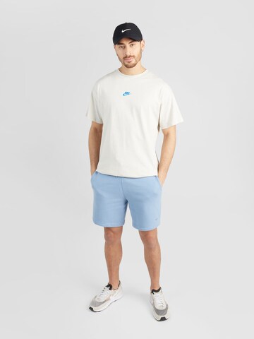 Nike Sportswear Μπλουζάκι 'CLUB' σε λευκό