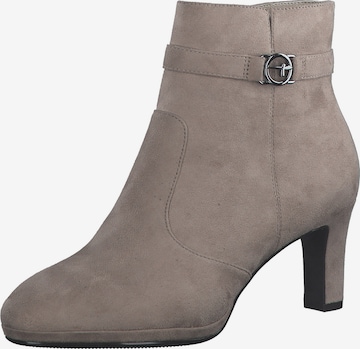 TAMARIS Ankle Boots in Beige: front