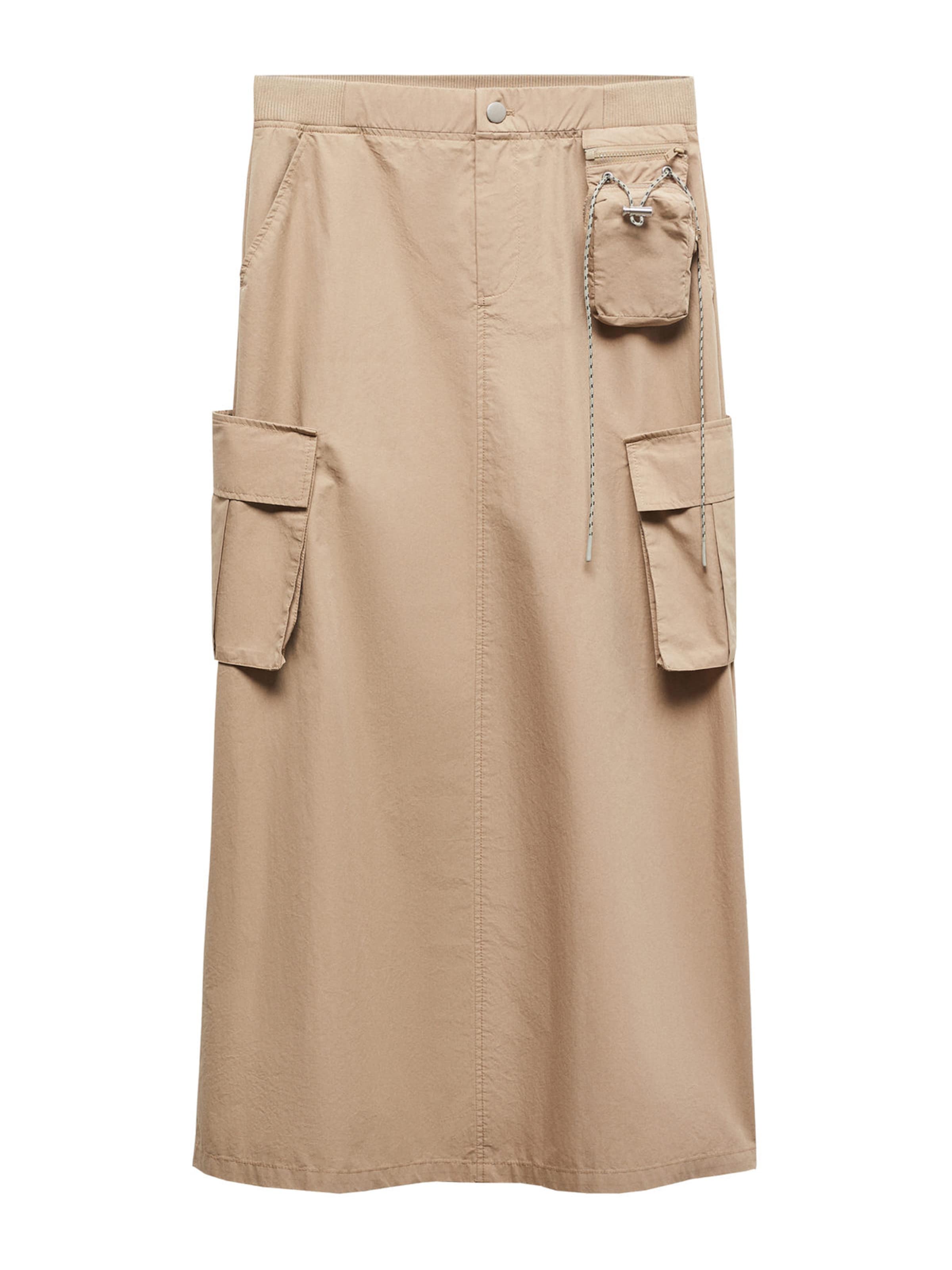 MANGO Rock 'Tapioca' in hellbraun, Produktansicht