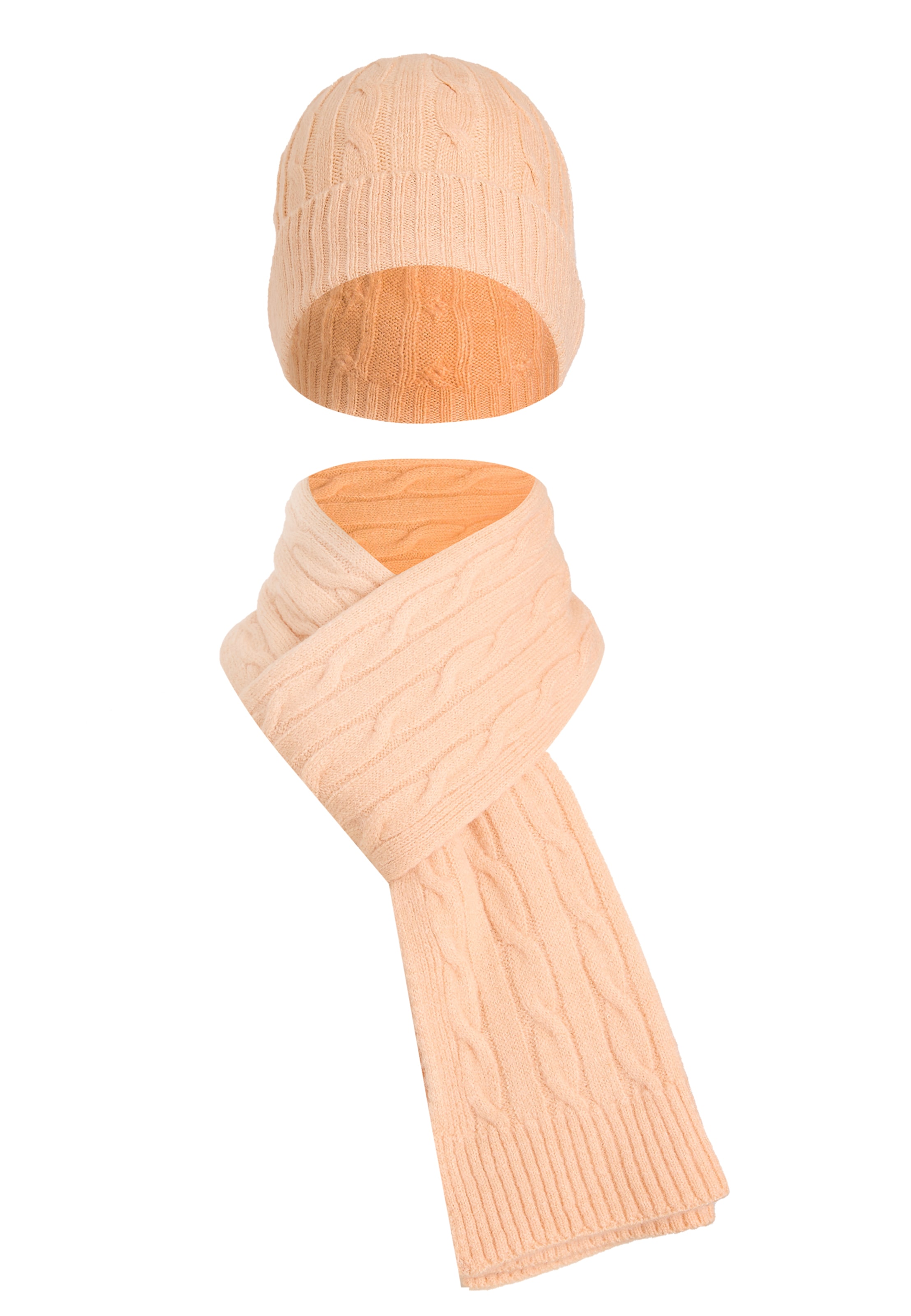 Felix Hardy Beanie in Orange: front