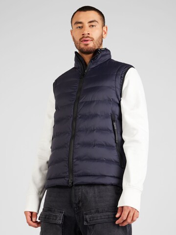 Peuterey Vest 'LAVET' in Blue: front