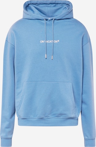 On Vacation Club Sweatshirt in Blue: front