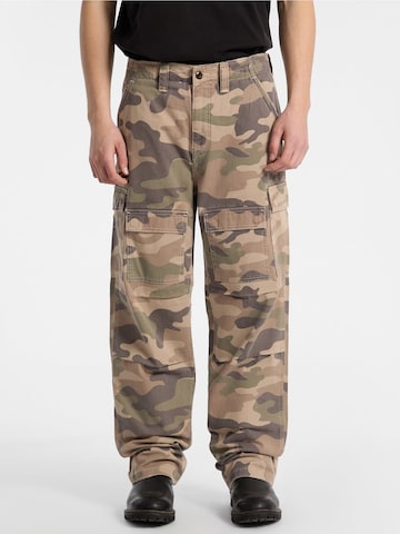GUESS Loose fit Cargo Pants in Mixed colors: front