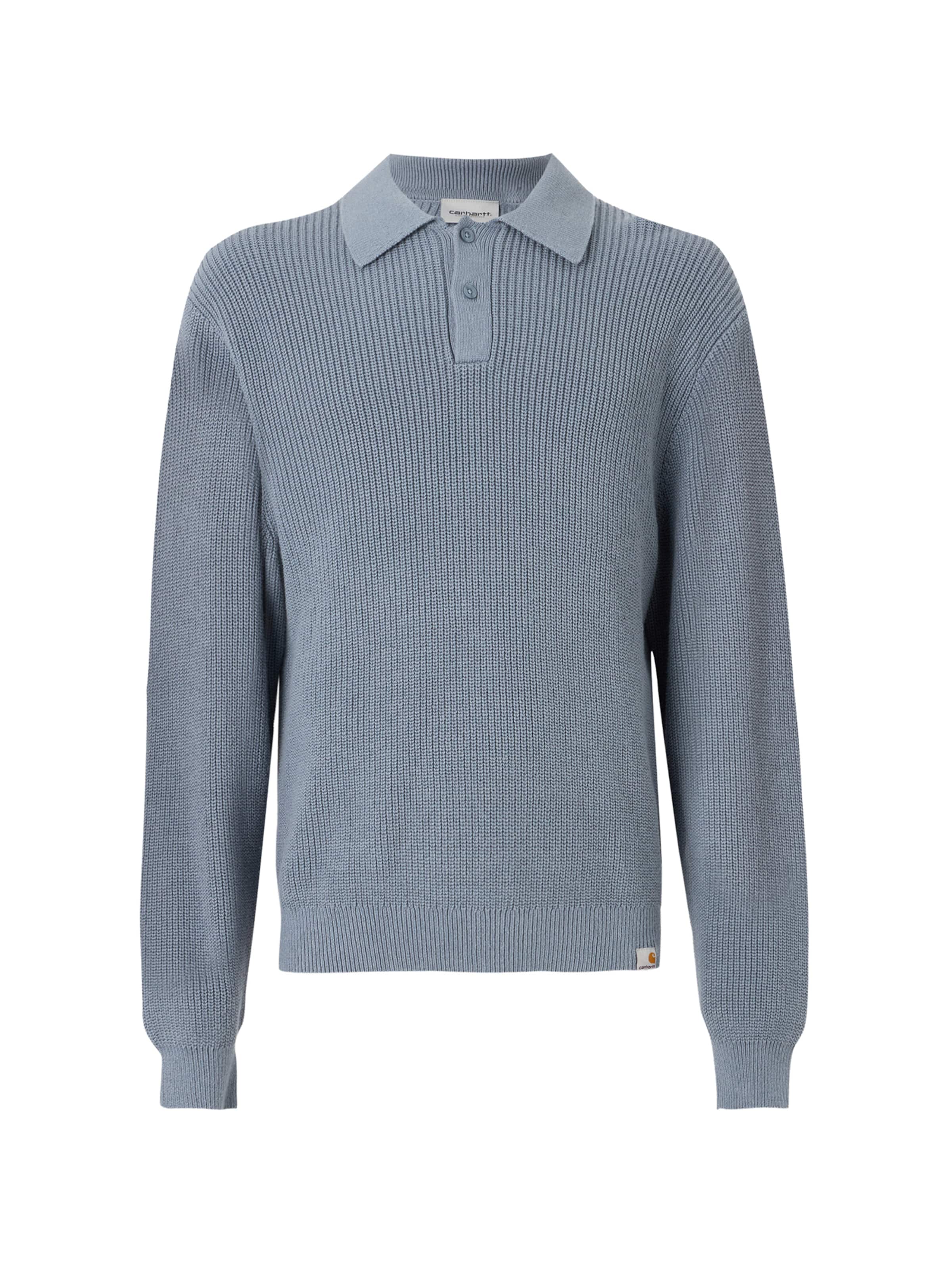 Carhartt WIP Sweter 'Miles' w kolorze niebieski: przód