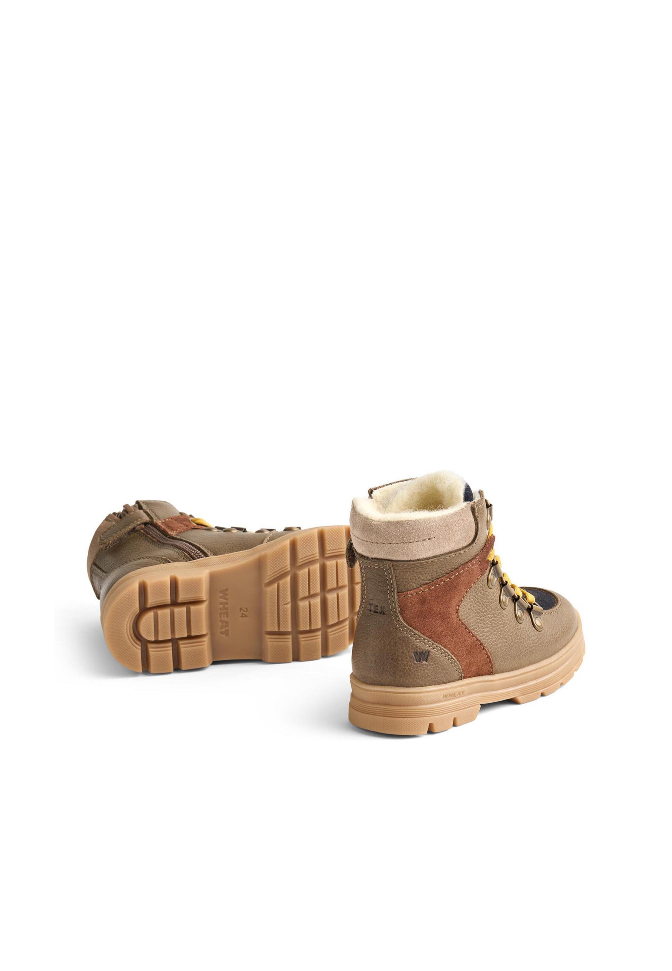 Bottes 'Toni Hiker Tex' WHEAT en vert