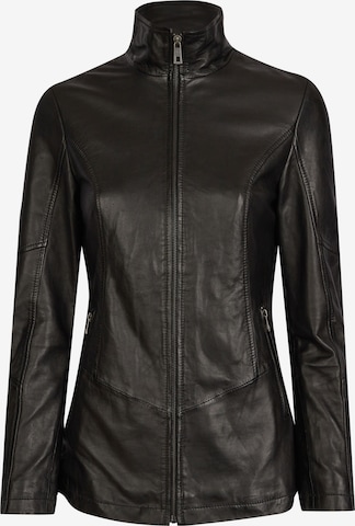 Veste mi-saison bugatti en noir : devant