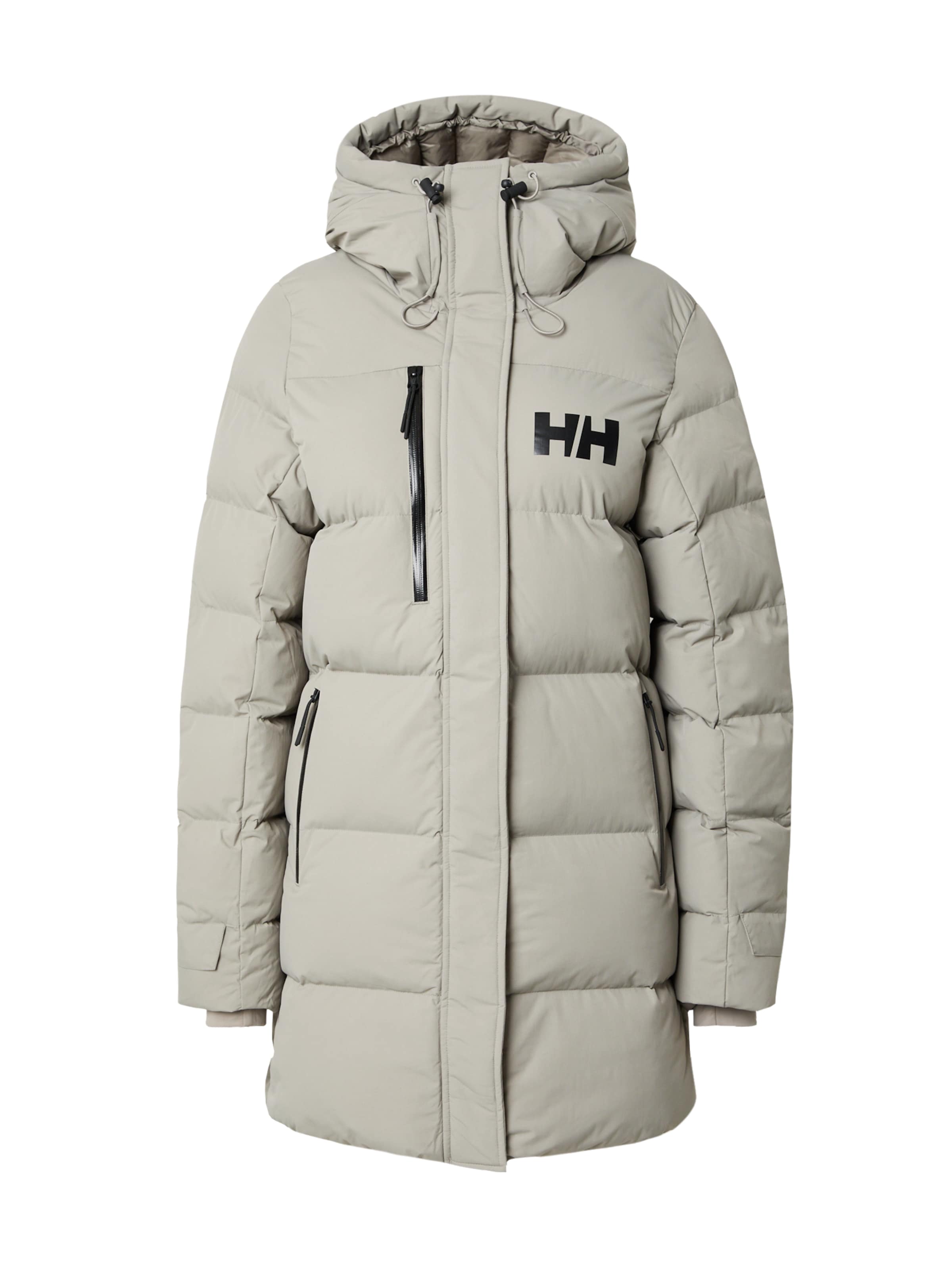 HELLY HANSEN Зимно палто 'ADORE' в сиво: отпред