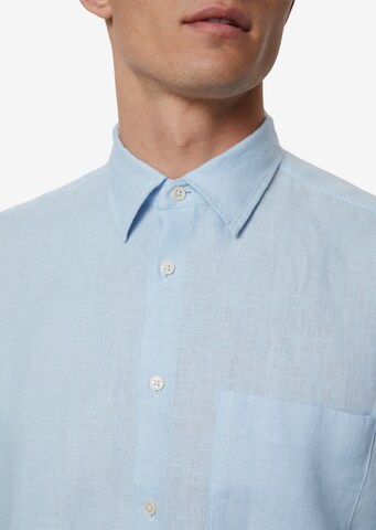 Marc O'Polo Regular fit Button Up Shirt in Blue