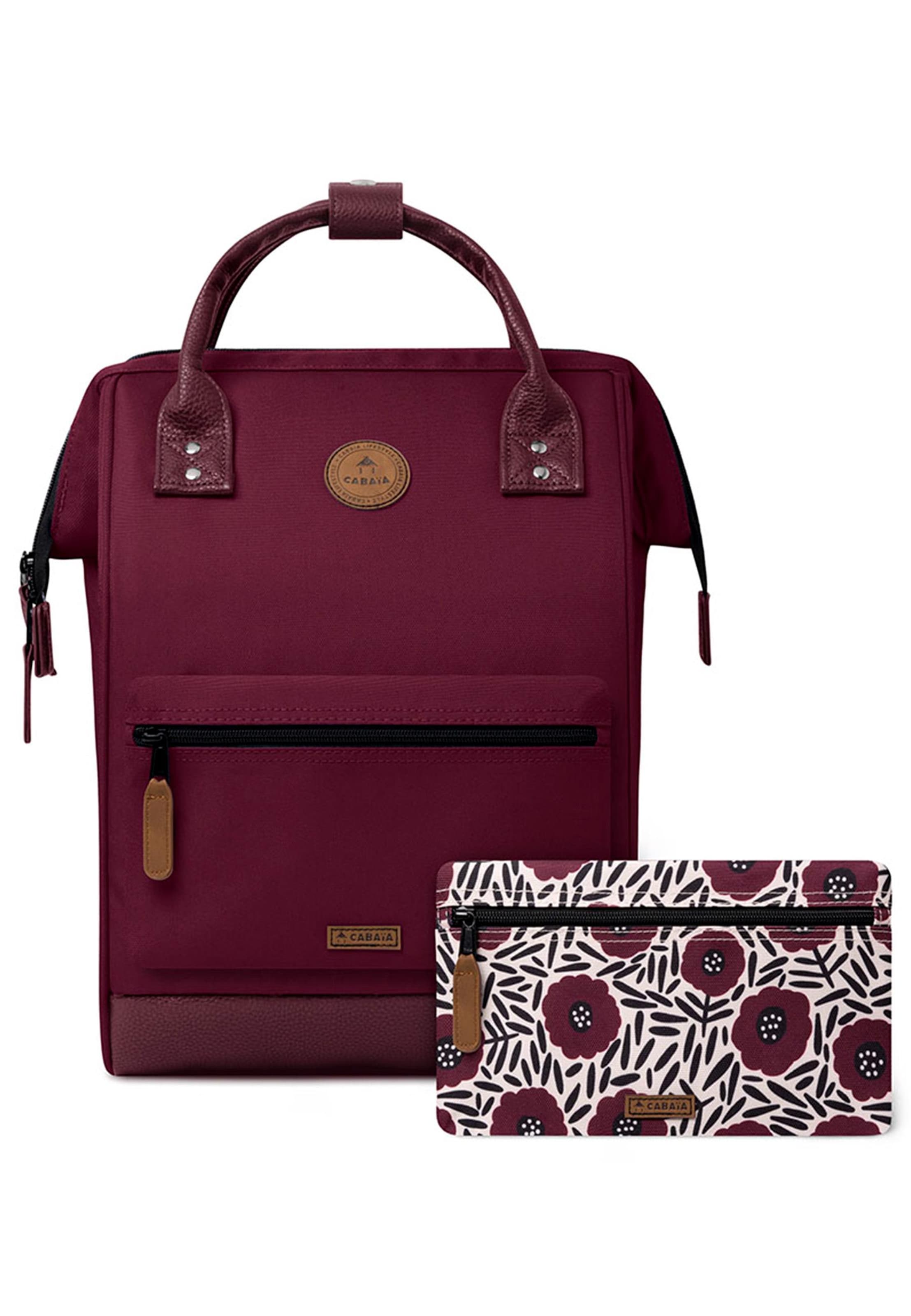 Cabaia Backpack 'Adventurer' in Purple: front