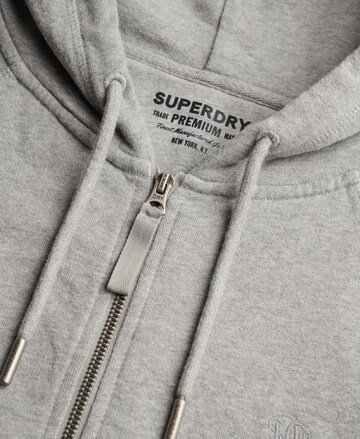 Superdry & Co Sweatvest in Grijs