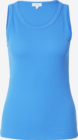 s.Oliver Top in Blauw: voorkant