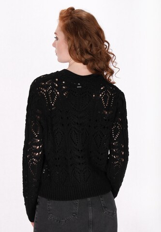 DreiMaster Vintage Вязаная кофта в Черный