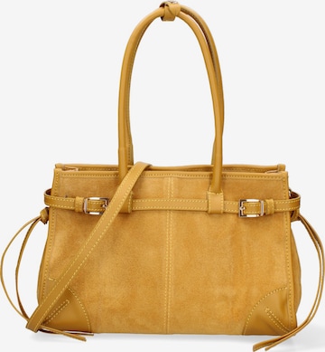Borsa a spalla 'Novara Ultra' di Gave Lux in giallo: frontale