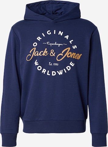 JACK & JONES Sweatshirt 'JWHMILO' i blå: forside