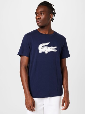 LACOSTE Shirt in Blauw: voorkant