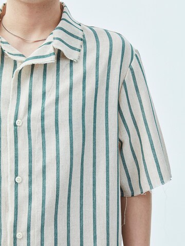 VAMOS CLO Comfort fit Overhemd in Groen