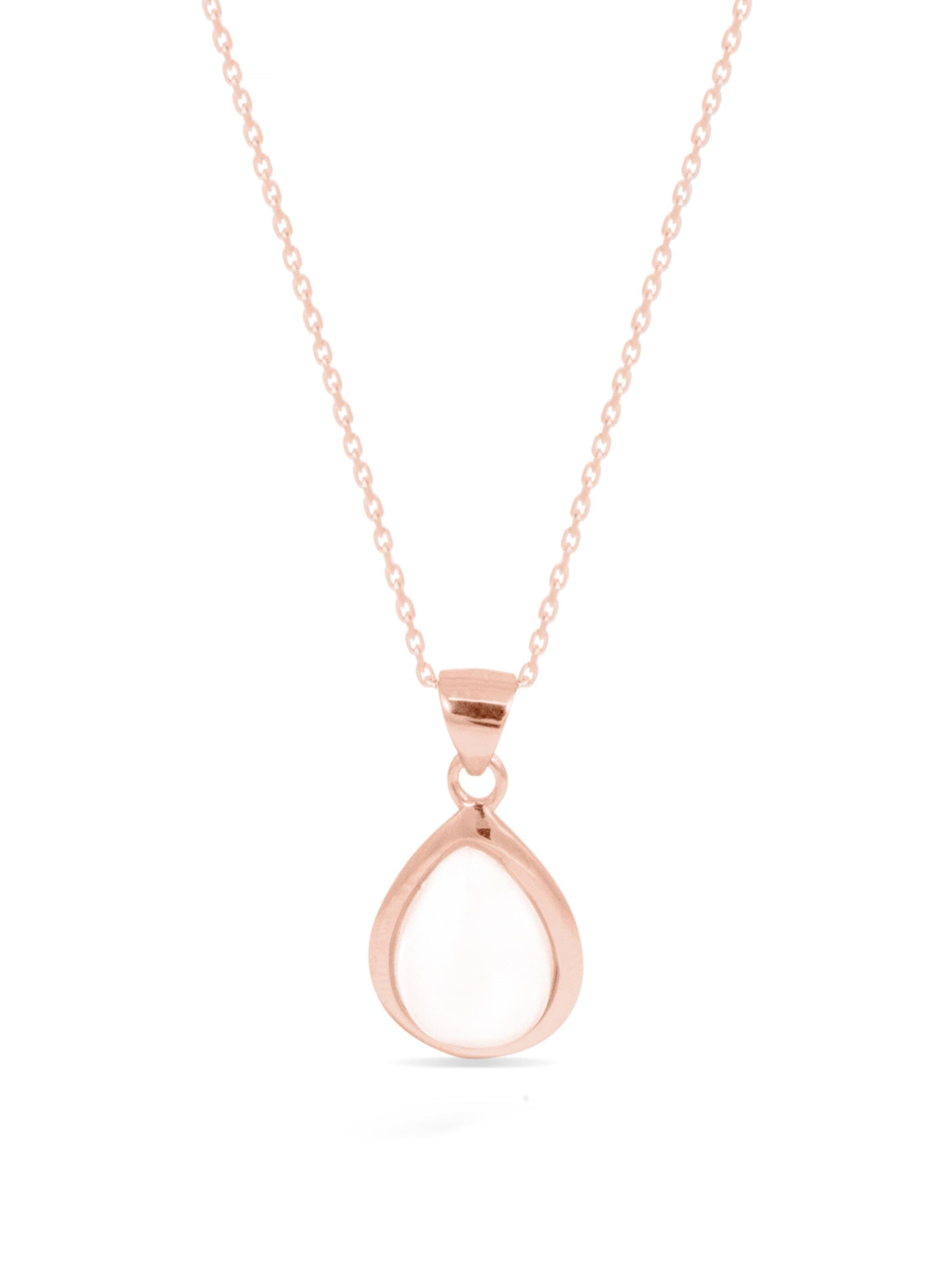 Collana 'Yedia' di Luxenter in bianco: frontale