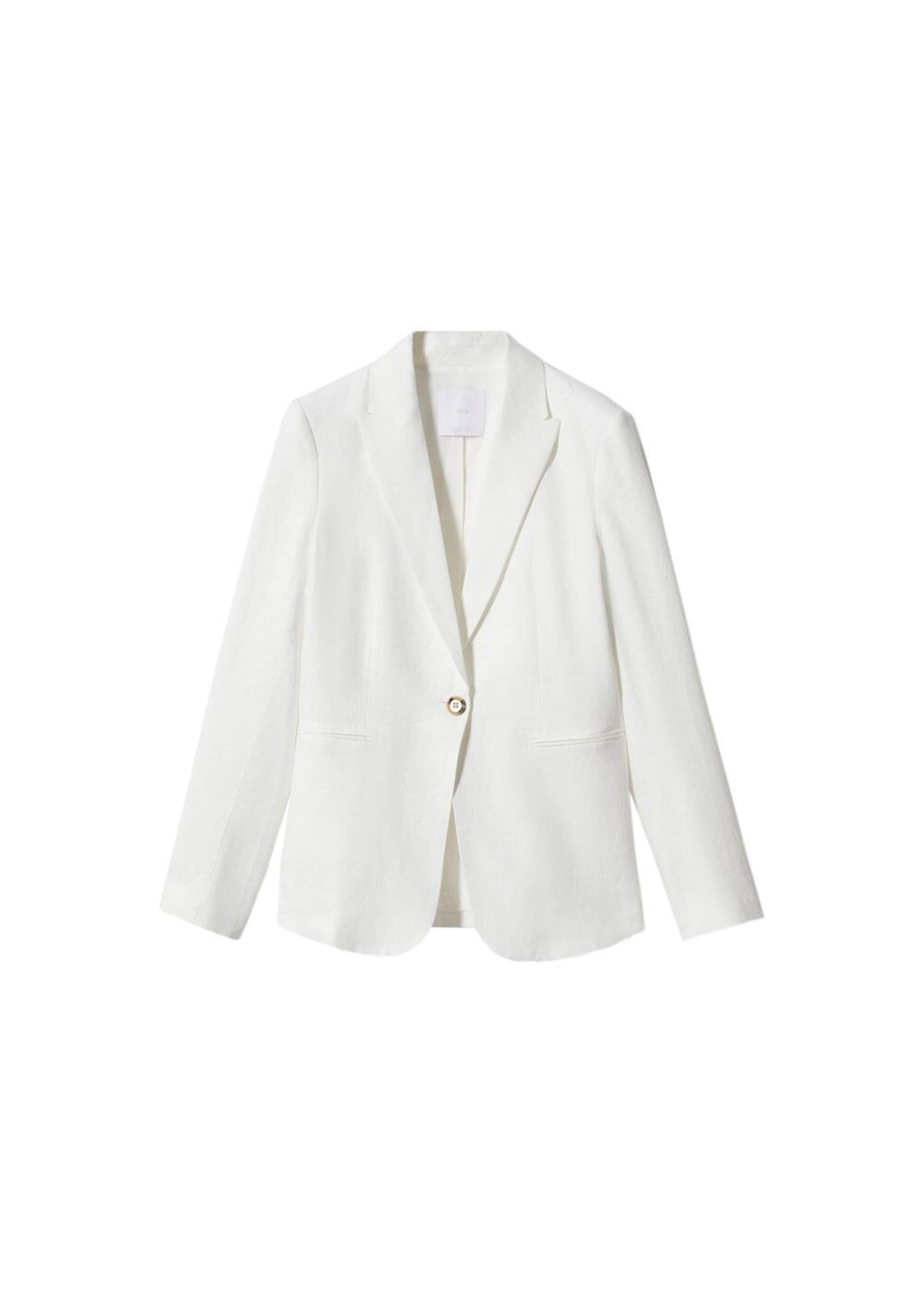 MANGO Блейзър 'Boreli' в бяло, Преглед на продукта