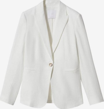 Blazer 'Boreli' MANGO en blanc : devant