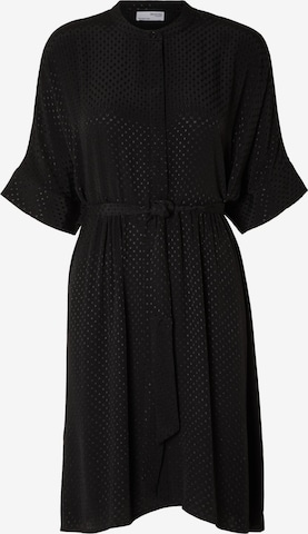 SELECTED FEMME - Vestido 'Irene Viola' en negro: frente