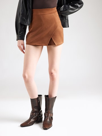 ABOUT YOU - Falda en marrón: frente