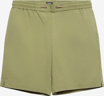 ESPRIT Loose fit Pants in Green: front