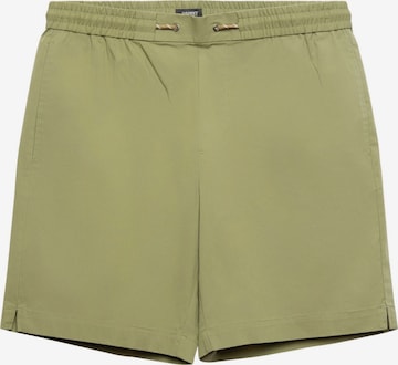 Loosefit Pantalon ESPRIT en vert : devant
